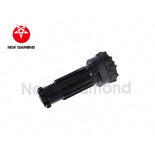 Black ND85 DTH Drill Bits For Well Drilling / Quarrying , Abrasion Resistance