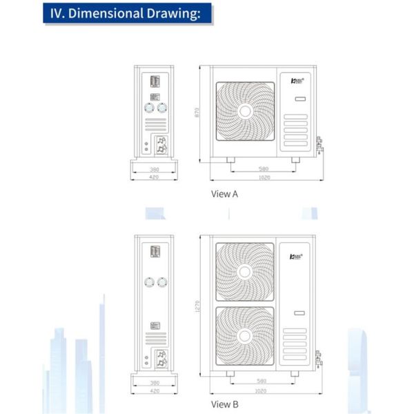 HGI Cold Room Air Cooler Condensing Unit Professional High-Performance