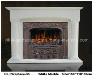 China Home Decorate Marble Fireplace Mantel on sale