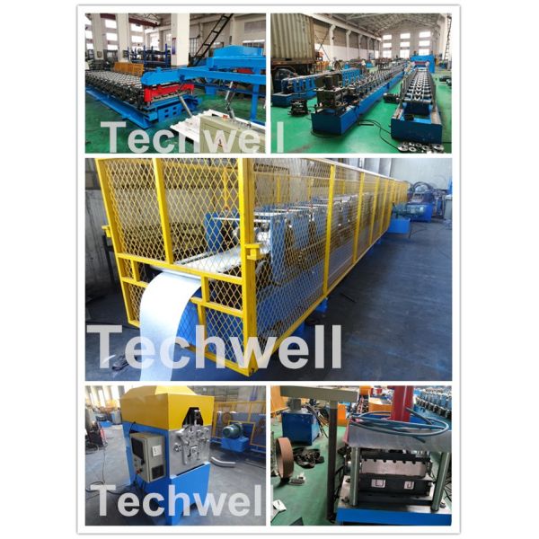 Mild Steel 1.5' Chain Transmission 5m/Min Z Purlin Making Machine