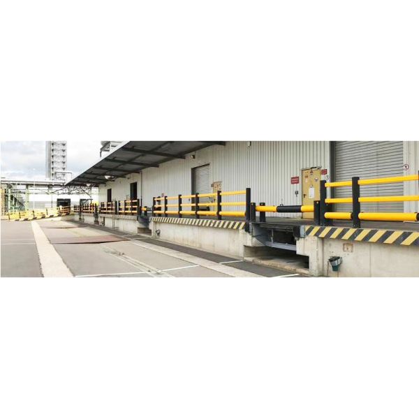 Warehouse platform Protector Anti-Collision Safety Barrier Guardrails Sliding Door