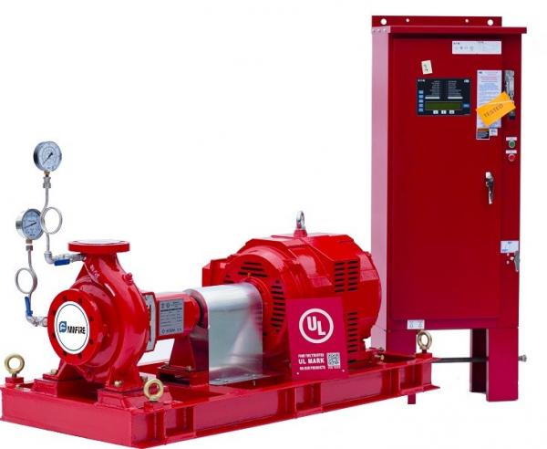 Buy NFPA-20 Centrifugal End Suction Fire Pump One Stage For Oil Terminals at wholesale prices