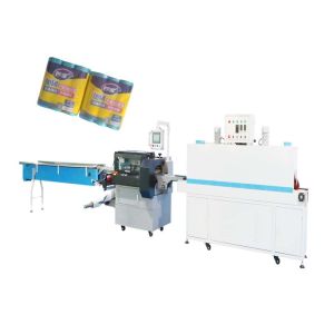 Garbage Film Shrink Wrapping Machine 5.5KW Shrink Packaging Machine
