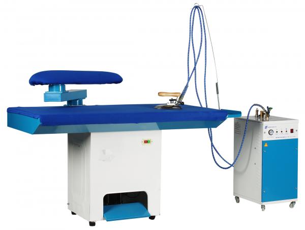 Buy Laundry Commercial Hotel Equipment Suction Ironing Board Steam Ironing Machine at wholesale prices