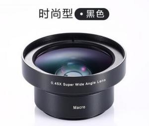China 3 In 1 Macro Camera Lens Fixed Focus Lens 120° Wide Angle Detachable Clip On on sale