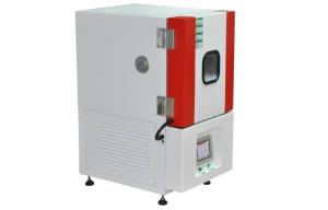 China QTS-27C Vertical Design Table Top Temperature Test Chamber with Multifunctional Controller on sale