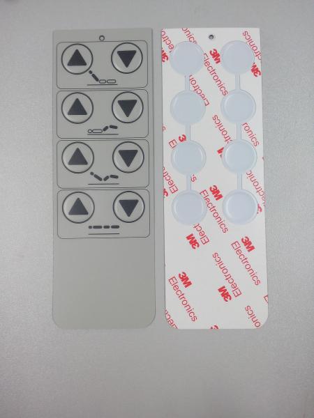 Buy Gloss Embedded Button Tactile Membrane Switch And Panel , Eco-Friendly at wholesale prices