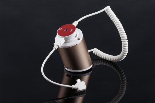 Buy COMER Security display shelf for handsets stands with alarm sensor cable and charging cord at wholesale prices