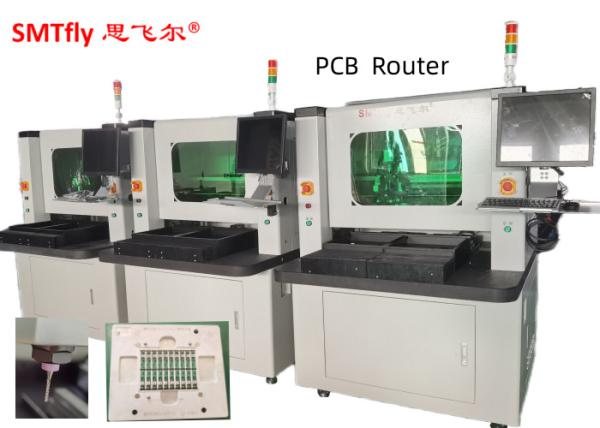 Buy PCB Manufacturing Machine / PCB Depaneling Router Machine with 0.01mm Precision at wholesale prices