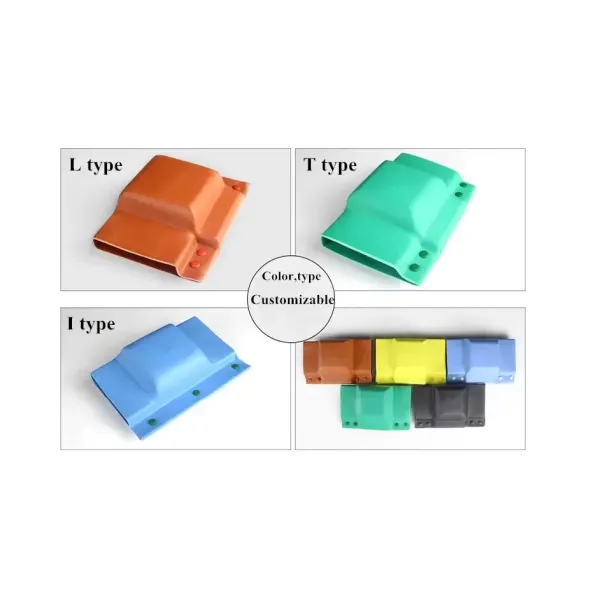 10mm Width Electrical Cable Accessories Busbar Joint Covers I Type L Type T Type Bus bar Cover