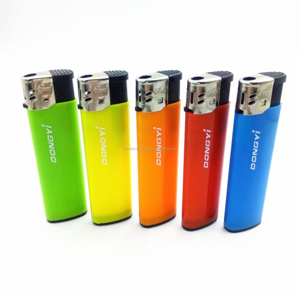 Torch Standard Flint Wheel Lighter Transparent Color Cigarette Lighter Customization