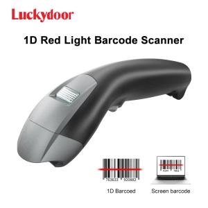 China Handheld 1D Corded Barcode Reader 2500 Pixel Technology Linear CCD Barcode Scanner on sale