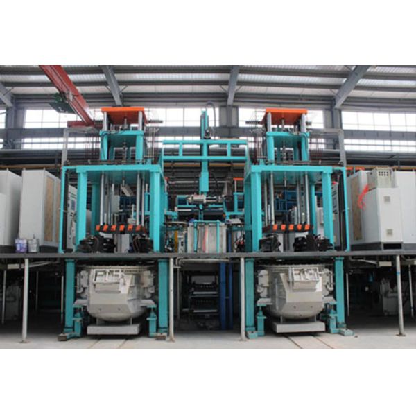 Aluminum Alloy Low Pressure Casting Machine High Pressure Accuracy