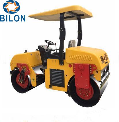 Buy Double Drum Vibratory Road Roller 3 Ton Mount Type Road Roller at wholesale prices