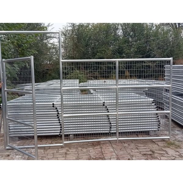 Round Pen Cattle Corral Panel Fence Gate / Livestock Panel For Ranch