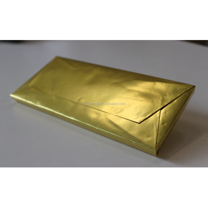 Hot Welding Semi-automatic Horizontal Chocolate Bar Tablets Fold Wrapping Packing Machine