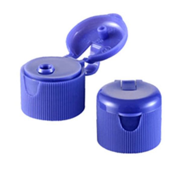Customized Request Flip Top Cap Bottle Plastic Lid 24410 in Colors with Customization