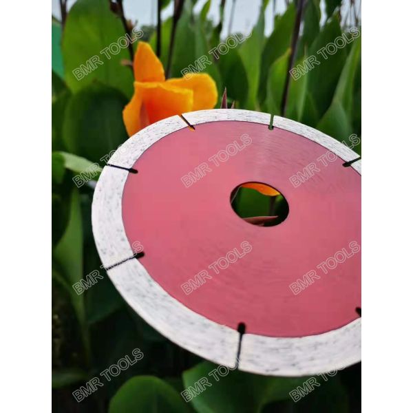 BOMA TOOLS Zero Chipping Segment Marble Blade Cold Press 4 inch (110mm) with 1.0mm body thickness