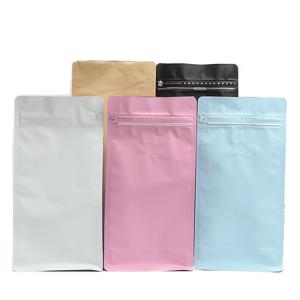 China Reusable Valve Sealed Coffee Bags 12oz Stand Up Mylar Bags 8 Color Printing on sale