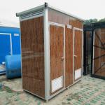 Modular Prefabricated Portable Toilet Movable With EPS Sandwich Panel