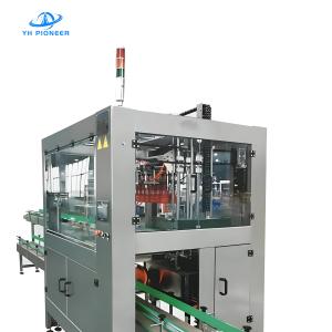 China Bottle Case Packer Machine for Various Bottles and Cans Easy Maintenance Low Operating Costs on sale