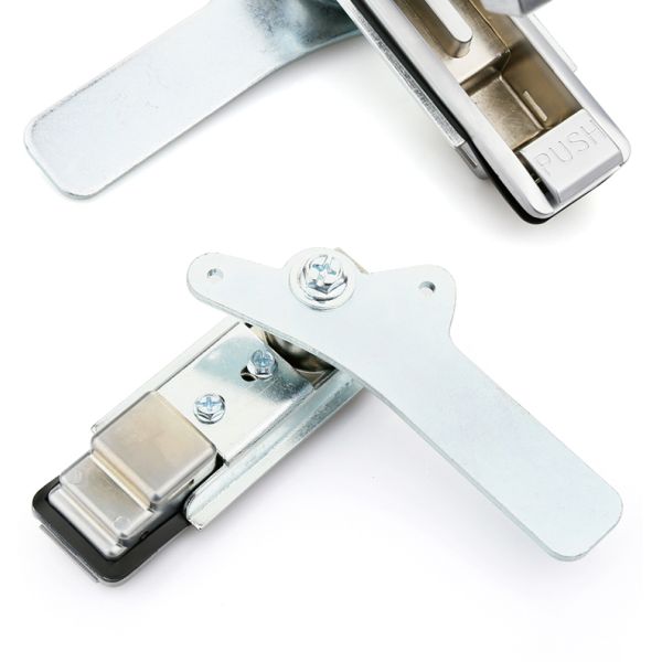 Plane Lock Type Plane Swing Handle Lock Spraying Finish For Network Cabinet