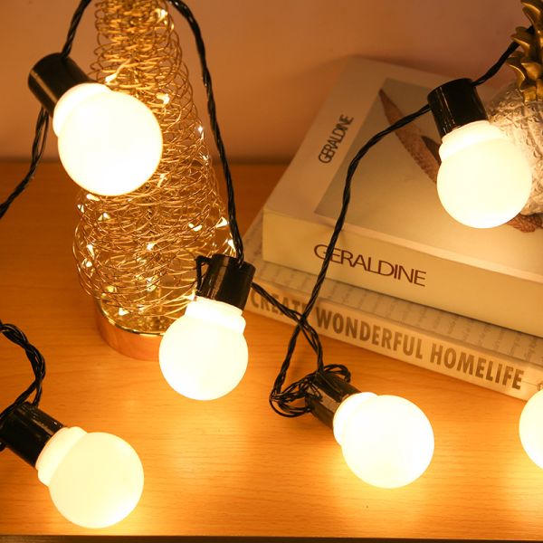 Globe String Lights with Remote 40 LED Fairy Twinkle Lights Battery Power Waterproof Decor for Outdoor Indoor Patio Christmas
