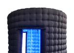 Newest Booth With Colors Changing LED Light Inflable Double stitching inside and