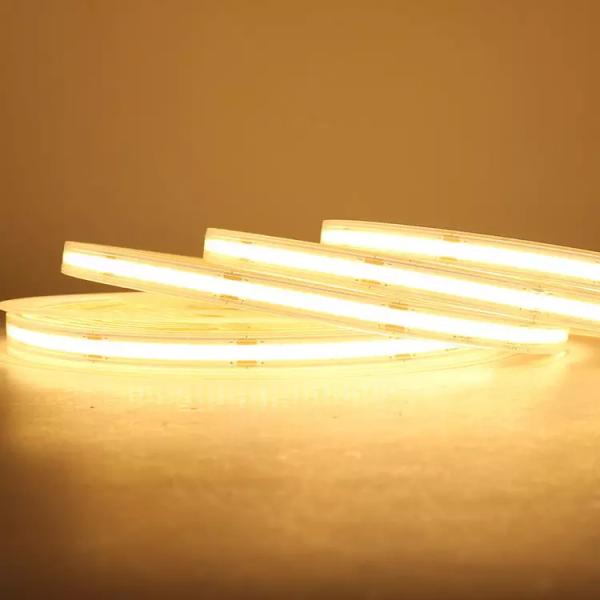 CE ROHS Approved Waterproof COB Strip Light with Switch Control and High Density 320leds