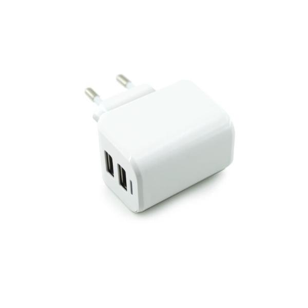 2 Port Multi USB Travel Charger DC 5 V 3.1 A Output Home Charger Adapter
