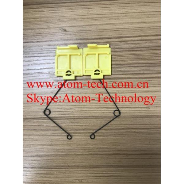ATM Machine ATM spare parts ATM parts 445-0592521 NCR Cassette Door Shutter Right, Yellow with Spring 4450592521