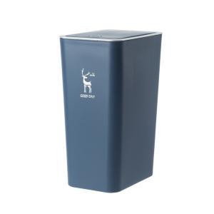 Quality New Design Wholesale House Hold Rectangular Plastic Sorting Trash Can with Lid for sale