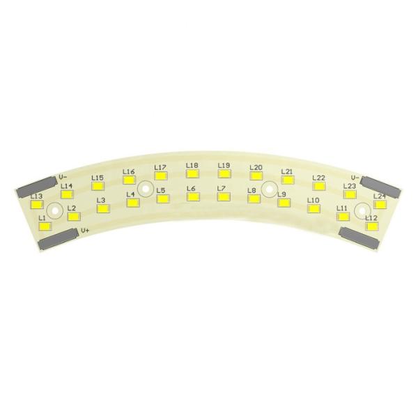 Buy Circular Aluminum Arrayed Smd Led Circuit Board For LED Ring Lights at wholesale prices