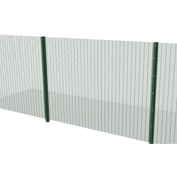 Anti Cut High Security Mesh Fence Clear View Sliding Gate 358 Wire Anti Climb