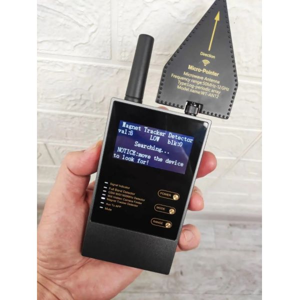 Hidden Camera Finder WT10 Signal Detector Anti Camera Wireless Bug Sweep Detection
