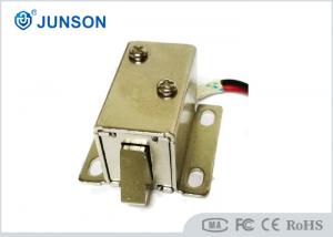 China 12V DC Electric Cabinet Lock Silver Color For Electronic Solenoid Lock Door on sale