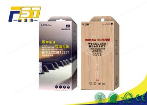 China Glossy Printed Color Paper Cardboard Packing Boxes Full Color With Clear PVC Window on sale
