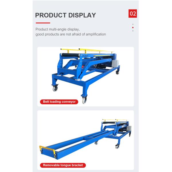 20ft and 40ft Container Automatic And Expandable truck loading conveyor