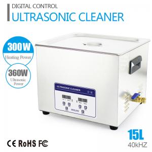Quality 360w Electronics Industrial Digital Ultrasonic Cleaner Machinery For Hardware Tool for sale
