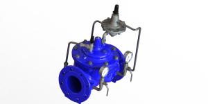 Globe Type Control Valves For Flow Control EPDM  Nylon Reinforcement Diaphragm