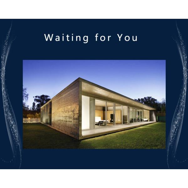 prefabricated flat pack expandable luxury steel structure container house building price