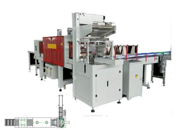 Buy Auto Wrapping Machine Industrial Shrink Wrap Packaging Systems For Bottle at wholesale prices
