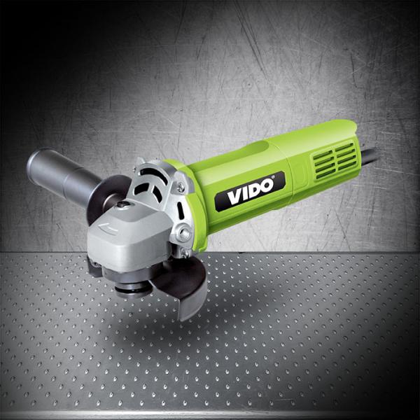 4 Inch 750W Angle Grinder And Polisher，Anti-dust rear switch with lock-on