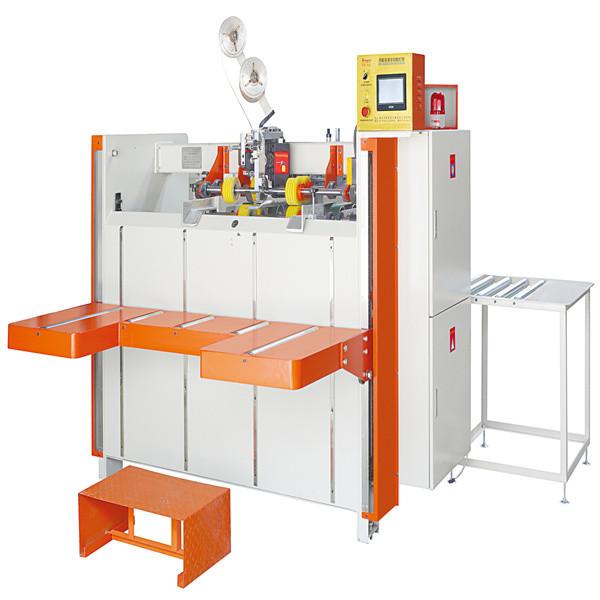 Buy Double Servo Semi Auto Stitcher Machine Apply Binding Of  Cover Box And No Cover Box at wholesale prices