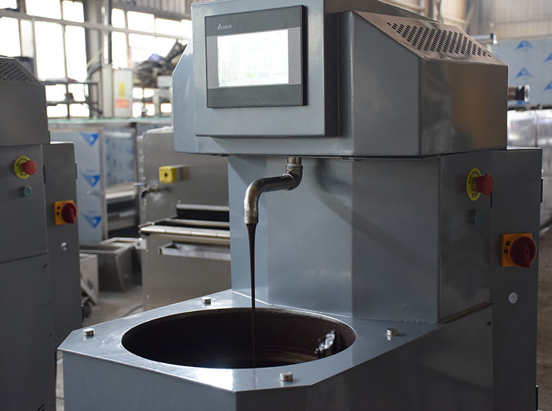Buy cheap SUS304 Material Industrial Chocolate Tempering Machine And Enrobing Machine from wholesalers
