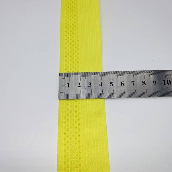 40mm Nylon spandex elastic band soft mesh webbing for underwear with waist belt belly band