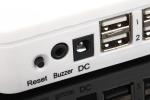 COMER 4 Port Mobile Display Security Alarm Device