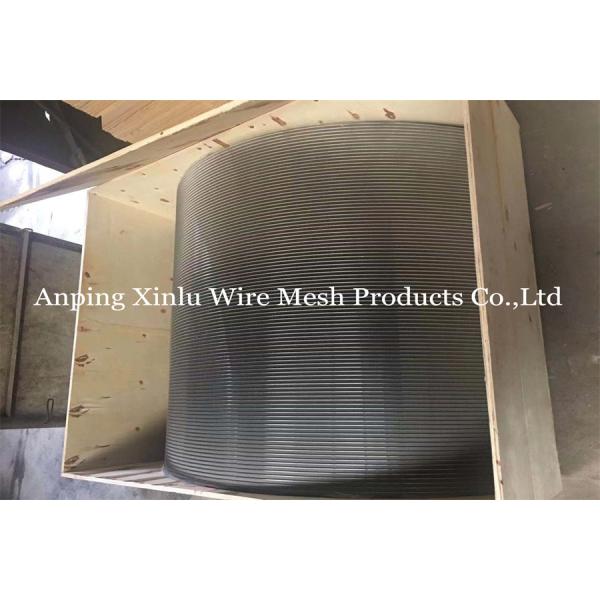 Sturdy Sieve Bend Screen 5-50mm Thickness 3x20mm Frame size Width 2.2-3.0mm wedge wire support wire