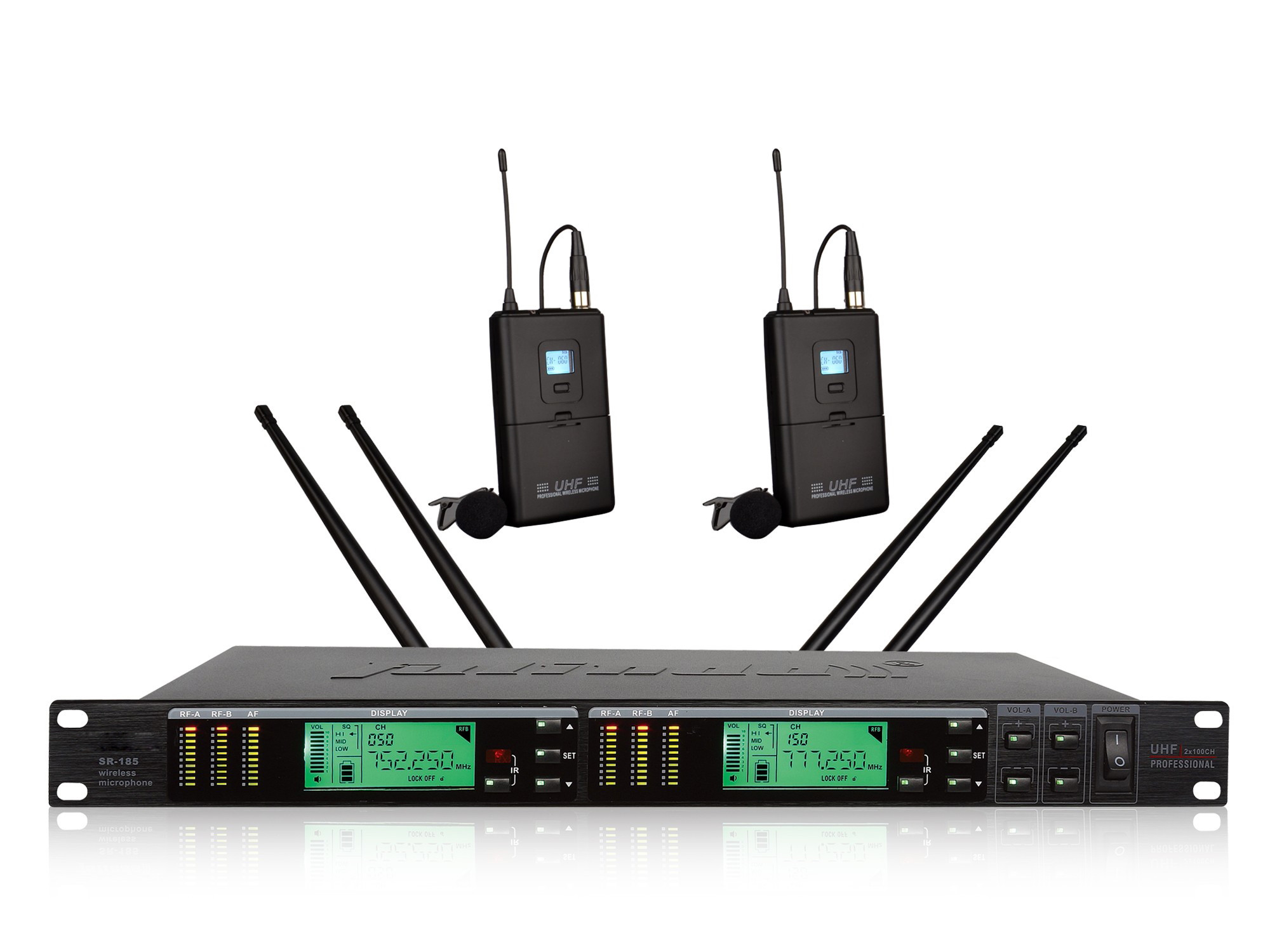Performance Microphone True Diversity Wireless System With Pll Combined