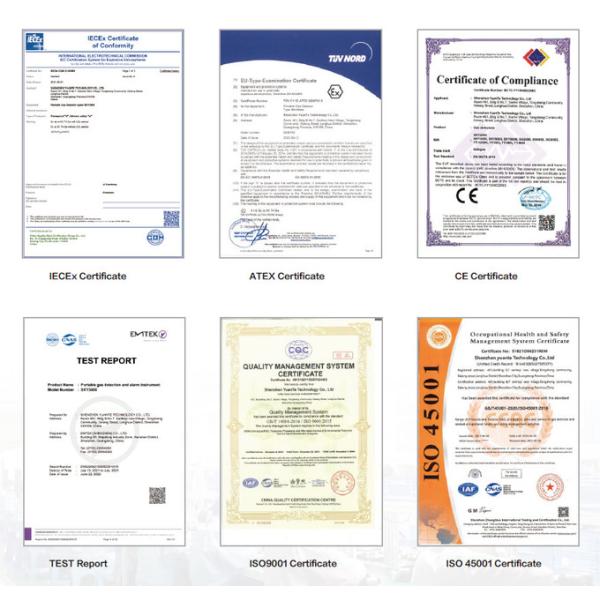 SKY8000 Portable Gas Analyzer Support to Monitor 1-18 Gas Types With LCD Display for Real Time Data and Chart